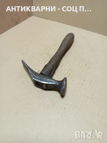 Старо Немско Кожарско Чукче Чук 0.400кг Номер 1., снимка 4 - Антикварни и старинни предмети - 49776874