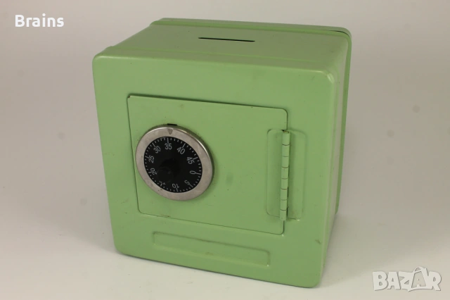 Немска TALENTUS Сейф Касичка с Шифър Метална, снимка 2 - Образователни игри - 53338749