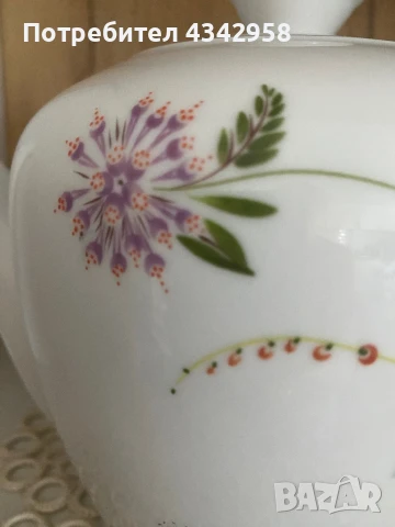 KPM Porcelain. 1952 г. Кана за чай., снимка 3 - Антикварни и старинни предмети - 51390188