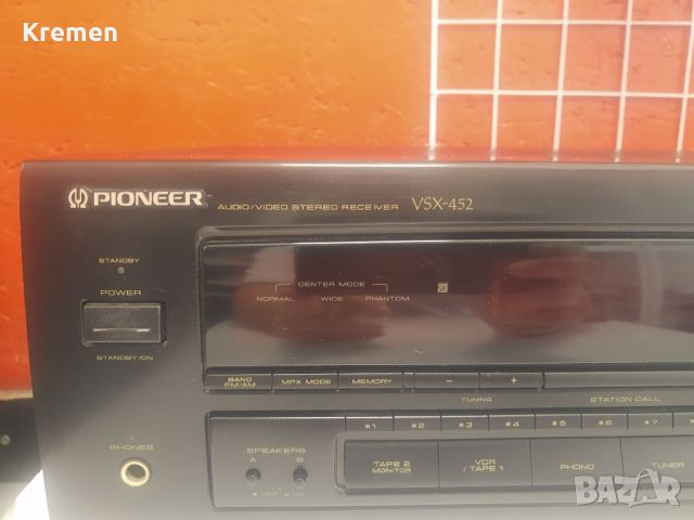 Receiver PIONEER VSX-452, снимка 3 - Ресийвъри, усилватели, смесителни пултове - 46262886