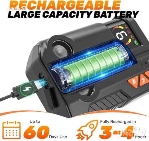 Устройство против лай за кучета с изкуствен интелект, 4 регулируеми режима, IPX6, снимка 7 - За кучета - 53784042