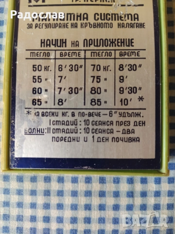 стар магнит за кръвно налягане , снимка 2 - Други - 53287642