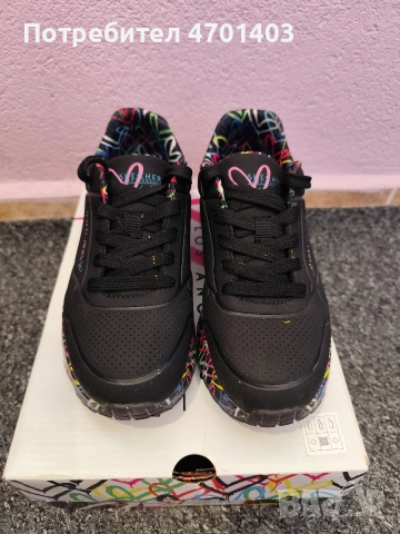 Маратонки Sketchers Uno lite Lovely Love, снимка 3 - Детски маратонки - 53744889
