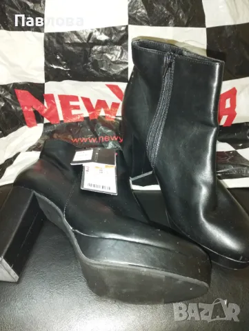 Боти с топъл хастар Ню Йоркър, снимка 6 - Дамски боти - 49694665