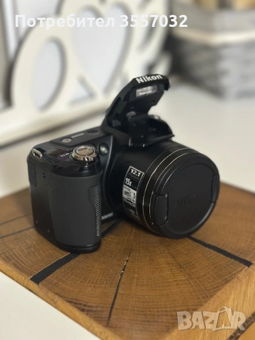 Фотоапарат Nikon Coolpix L110 КАТО НОВ !!! , снимка 2 - Фотоапарати - 54271384