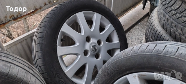 Алуминиеви джанти за Нисан Алмера, снимка 3 - Гуми и джанти - 53394398