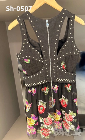 Ефектна рокля на цветя, снимка 3 - Рокли - 54199154