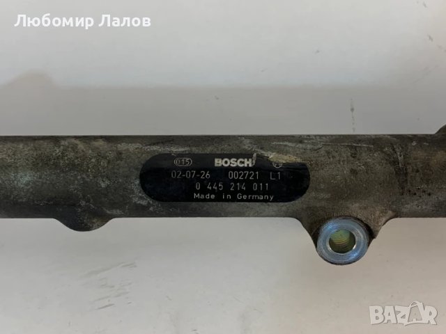 Горивна рейка Land Rover Freelander I (00-14)г. 2.0 TD4 112к.с. 0445214011, снимка 2 - Части - 50572362