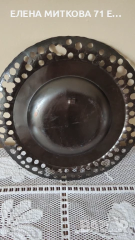 Стари чинии за стена от мед и месинг от 10 до 20 лв, снимка 4 - Антикварни и старинни предмети - 50849521
