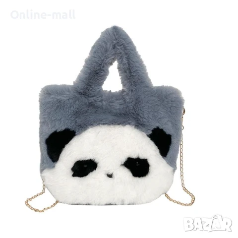 Пухкава и плюшена чанта Панда, снимка 9 - Плюшени играчки - 51236063