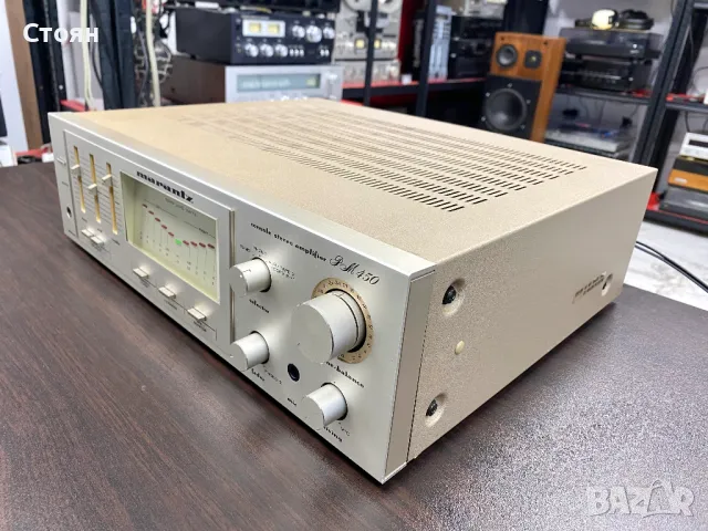 Vintage усилвател Marantz, снимка 7 - Ресийвъри, усилватели, смесителни пултове - 48893804