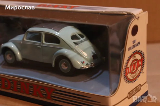 1:43 DINKY MATCHBOX VW 1951 КОЛИЧКА МОДЕЛ, снимка 5 - Колекции - 49534583