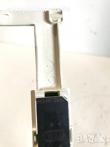 Преден дисплей за Peugeot 1007 1.4 HDi (2006) 9654973880, снимка 2 - Части - 53559103