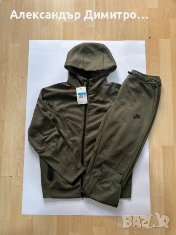Nike Tech Fleece зелен