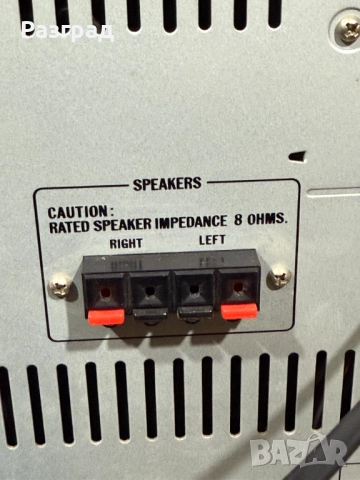 Стерео  уредба JVC CA-E21BK, снимка 10 - Аудиосистеми - 52650649