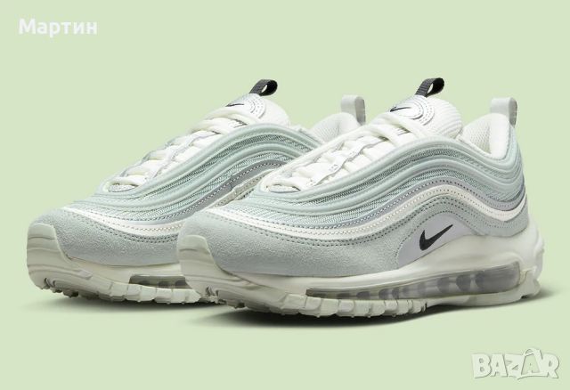 Nike Air Max 97 "Light Silver" - Номер 42, снимка 10 - Маратонки - 46337095