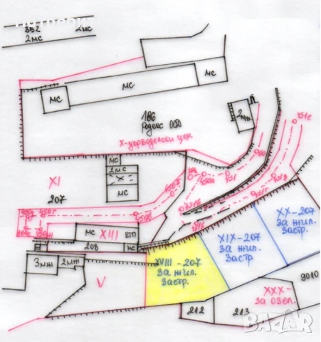 Парцел УПИ XVIII - 673 кв.м. с. Баните, снимка 2 - Парцели - 50908456