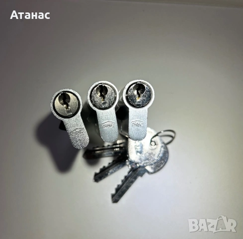 3 броя секретни патрони с еднаква секретност 