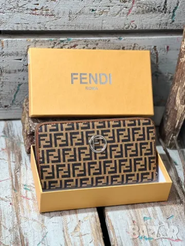 портмоне в кутия fendi , снимка 2 - Портфейли, портмонета - 49116650