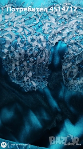 Бутикова рокля ,прелестен уникат , снимка 3 - Рокли - 53561052