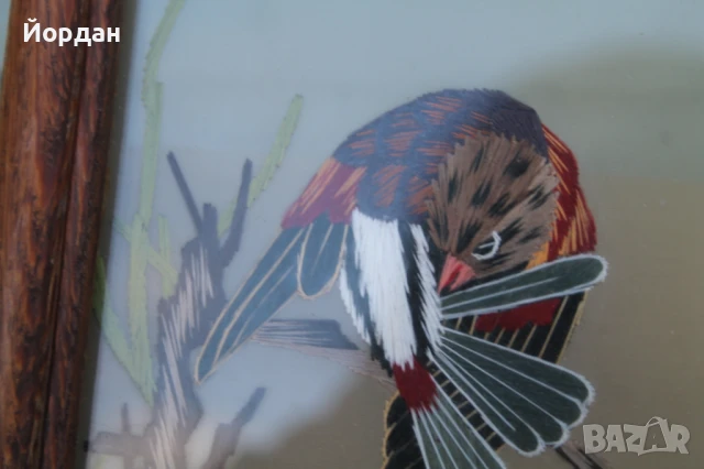 Стара Китайска картина с две лица , снимка 15 - Картини - 50989614