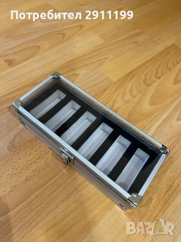 Алуминиева кутия за часовници, снимка 3 - Други - 53848193