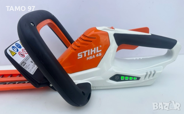 Stihl HSA 45 - Акумулаторен храсторез като нов!, снимка 3 - Градинска техника - 51636354
