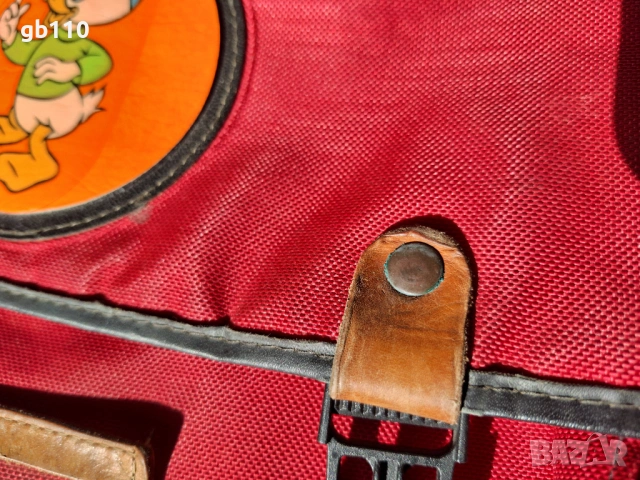 Стара ученическа чанта, Чехословакия, снимка 4 - Антикварни и старинни предмети - 54298496