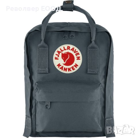 Раница Fjall Raven - Kanken Mini, в цвят Graphite