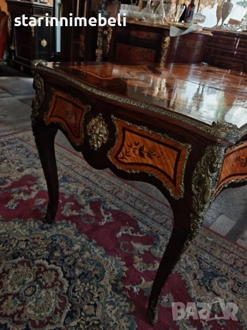 Уникално антикварно Бюро, снимка 6 - Бюра - 52518765