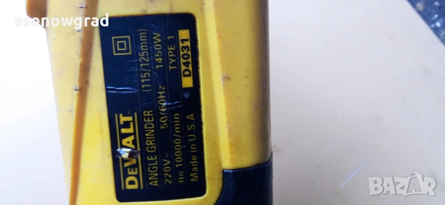 Шлайф Dewalt D4031 , снимка 4 - Други машини и части - 53719002