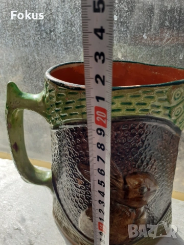 Голяма кана троянска керамика, снимка 3 - Антикварни и старинни предмети - 53448856