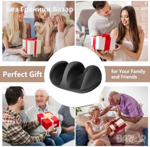 Нов Електрически масажор за крака и прасци с нагряване 3 режима, 3D акупресура, снимка 7 - Масажори - 53646332