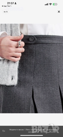 Дамска пола от вълна, снимка 3 - Поли - 51556004