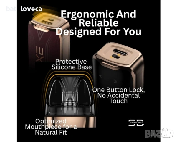 Електронна цигара - Vaporesso Luxe XR Max 2, снимка 3 - Вейп без пълнители - 53925448