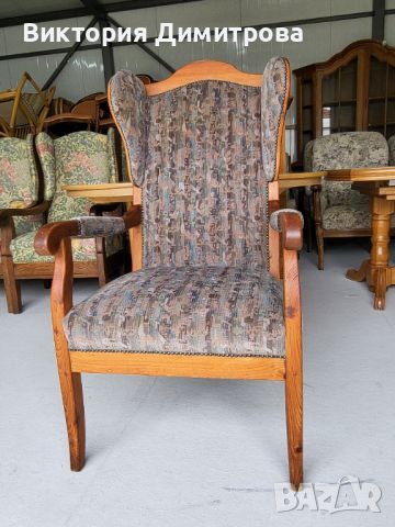 Кресло с висока облегалка, снимка 4 - Дивани и мека мебел - 45405511