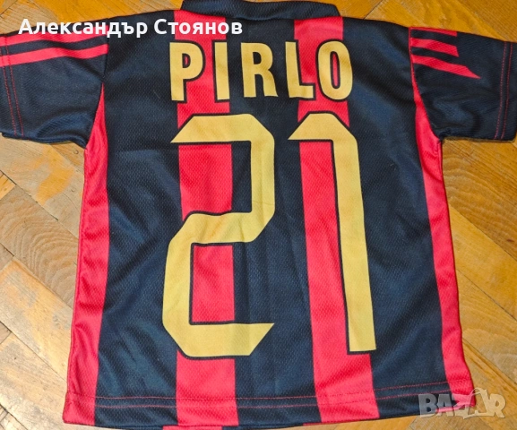 Детска тениска AC MILAN за малки фенове (2г.) – Супер състояние!, снимка 2 - Фен артикули - 54170328