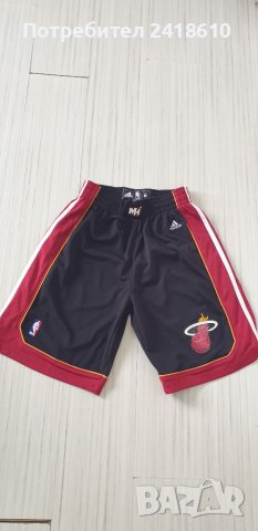 Adidas NBA Miami Heat Short Icon Edition Mens Size / M ОРИГИНАЛ! Мъжки Къси Панталони!
