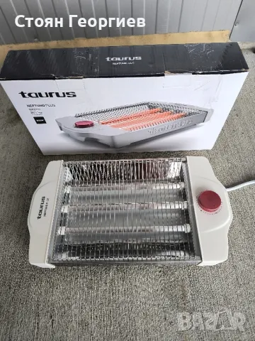 Хоризонтален тостер Taurus Neptuno Plus, 900W, препечена повърхност 24 х 20 см, снимка 1 - Тостери - 47961264