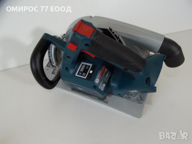 Bosch GKS 18V - 68 + 4.0 Ah - Акумулаторен циркуляр + линеал 1600 мм, снимка 6 - Други инструменти - 46291071