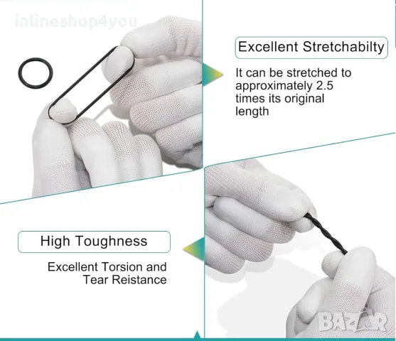 Универсален комплект от 419бр. гумени О-пръстени, снимка 4 - Аксесоари и консумативи - 47130120