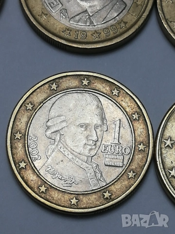 13 монети от 1 евро различни, снимка 9 - Нумизматика и бонистика - 50436123