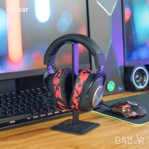 WC FreeZe V2 G PRO X – Ъглови охлаждащи гел наушници за Logitech G Pro X, снимка 3 - Bluetooth слушалки - 51933057