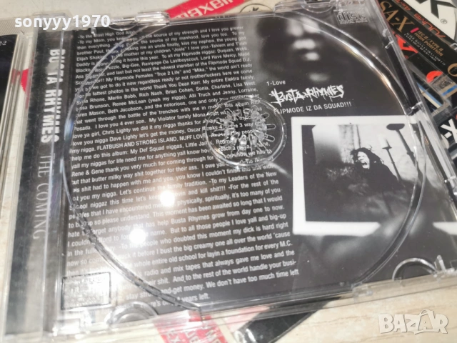 BUSTA RHYMES-ORIGINAL CD 1902261817, снимка 17 - CD дискове - 53539265