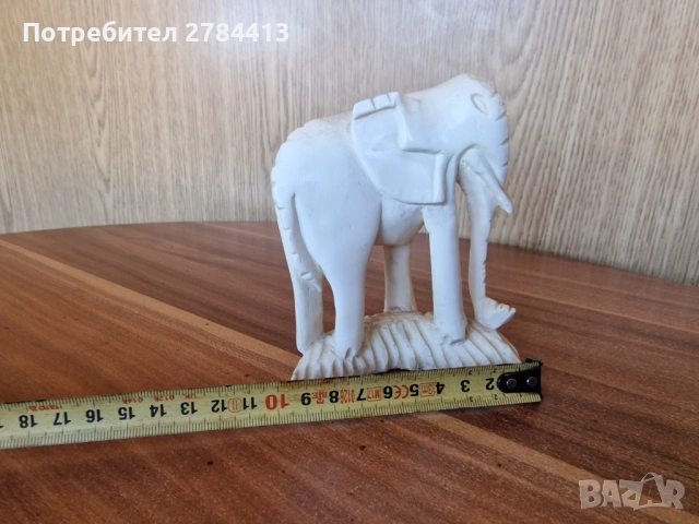 Статуетка от слонова кост 11/9/4 см., снимка 6 - Статуетки - 53171601