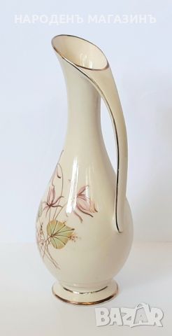 1960 год. KERAFINA – Немски порцелан кана каничка за ракия ваза цветя  , снимка 3 - Други ценни предмети - 46461999