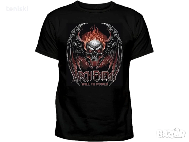 Метал тениски Arch Enemy Модели и размери, снимка 4 - Тениски - 33452417