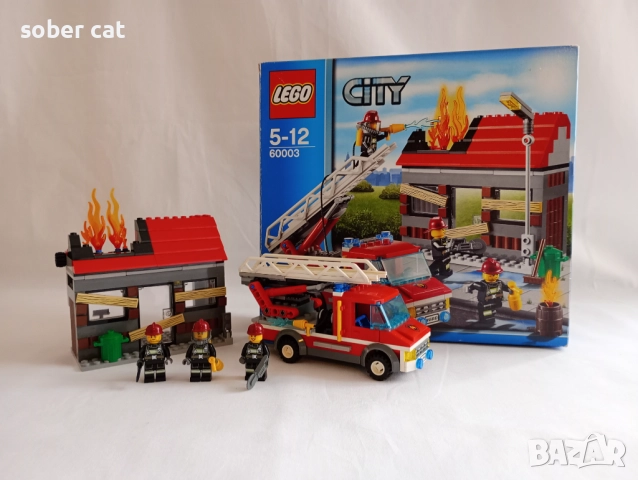 LEGO City комплект 60003 "Fire Emergency" от 2013 година, снимка 3 - Конструктори - 52585176