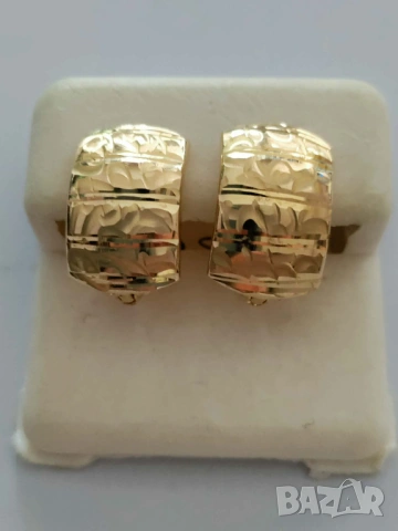 Нови златни обици 48845, 50998, 48776, 52140, снимка 5 - Обеци - 39881085