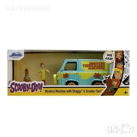 Scooby Doo Mystery Van Shaggy & Scooby 1:24 253255024, снимка 1 - Коли, камиони, мотори, писти - 49057184